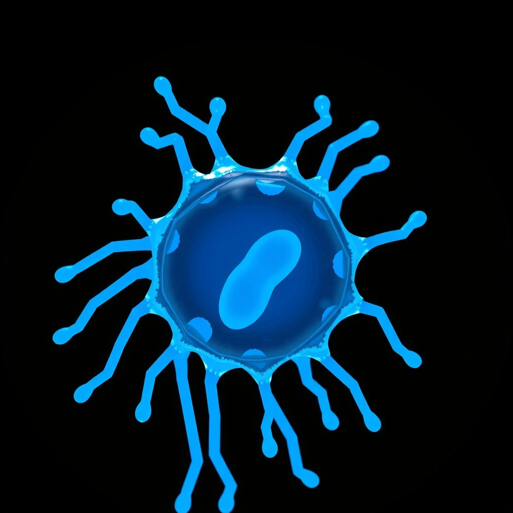 Zelluläre Energieproduktion Visualisierung
